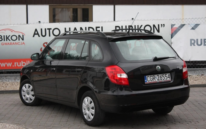 Skoda Fabia cena 14900 przebieg: 163000, rok produkcji 2009 z Lubycza Królewska małe 379